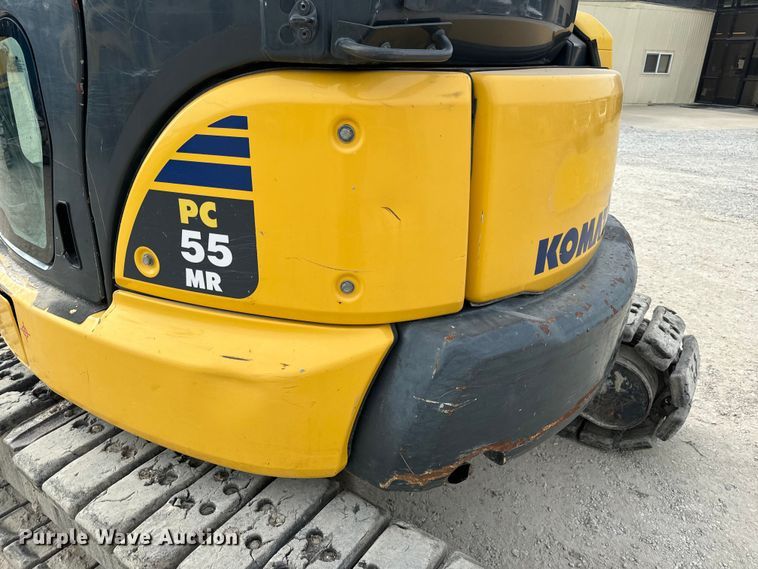 image for item OF9996 2012 Komatsu PC55MR-3 mini excavator