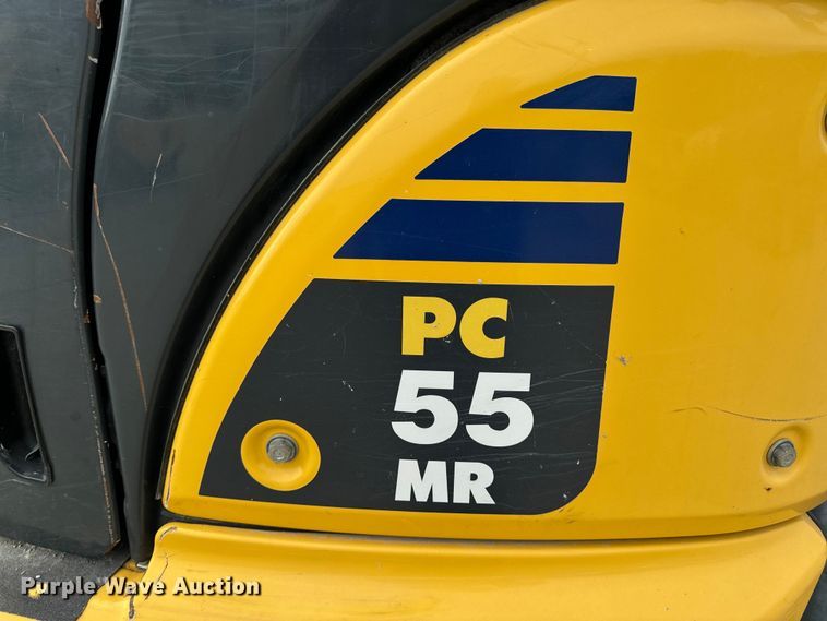 image for item OF9996 2012 Komatsu PC55MR-3 mini excavator