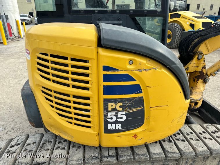 image for item OF9996 2012 Komatsu PC55MR-3 mini excavator