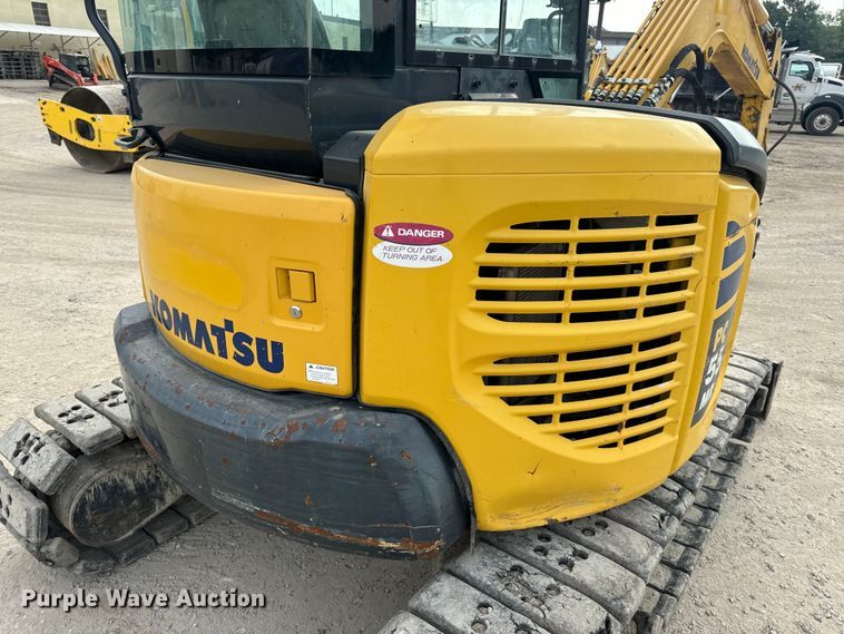 image for item OF9996 2012 Komatsu PC55MR-3 mini excavator