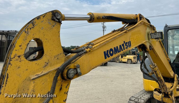 image for item OF9996 2012 Komatsu PC55MR-3 mini excavator