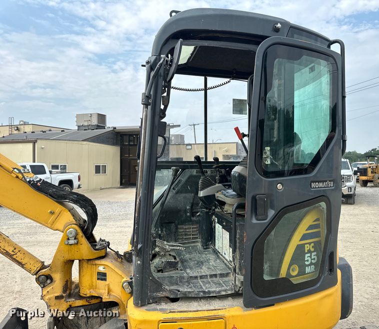 image for item OF9996 2012 Komatsu PC55MR-3 mini excavator