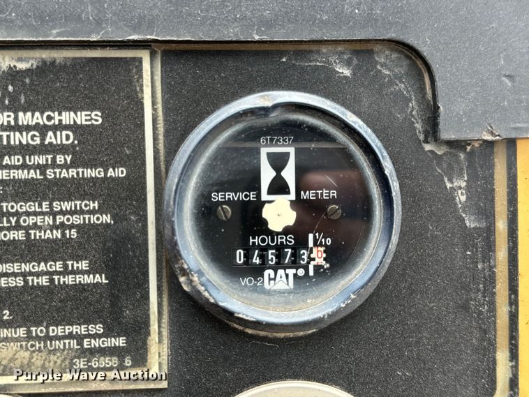 image for item OF9998 2002 Caterpillar  CP-323C single drum vibratory roller