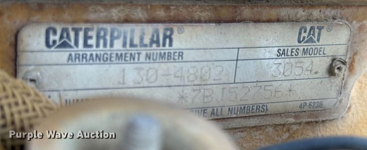 image for item OF9998 2002 Caterpillar  CP-323C single drum vibratory roller