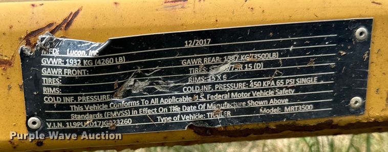 image for item OG9612 2017 Lucon  reel trailer