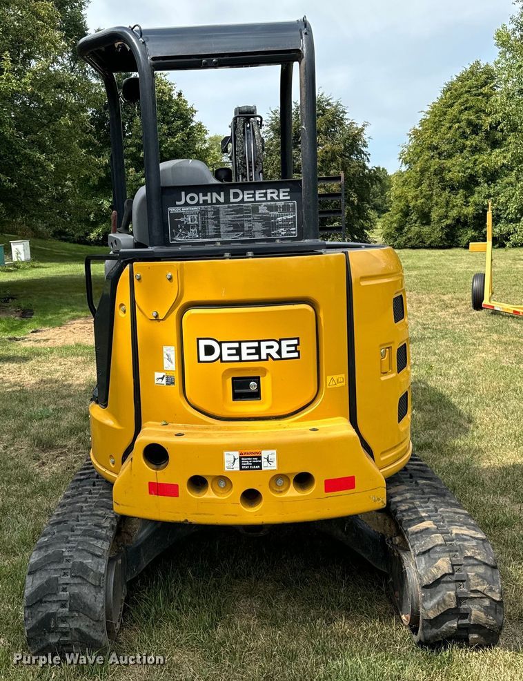 image for item OG9614 2020 John Deere 35G mini excavator