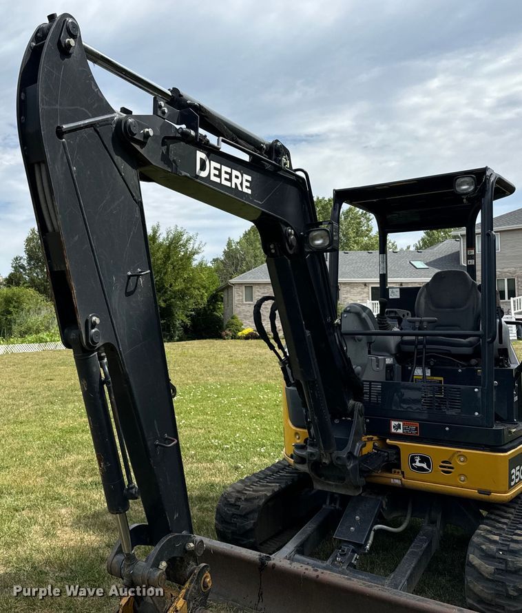 image for item OG9614 2020 John Deere 35G mini excavator