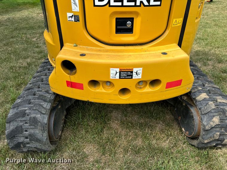 image for item OG9614 2020 John Deere 35G mini excavator