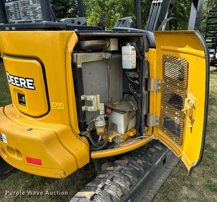 image for item OG9614 2020 John Deere 35G mini excavator