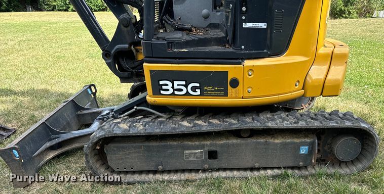 image for item OG9614 2020 John Deere 35G mini excavator