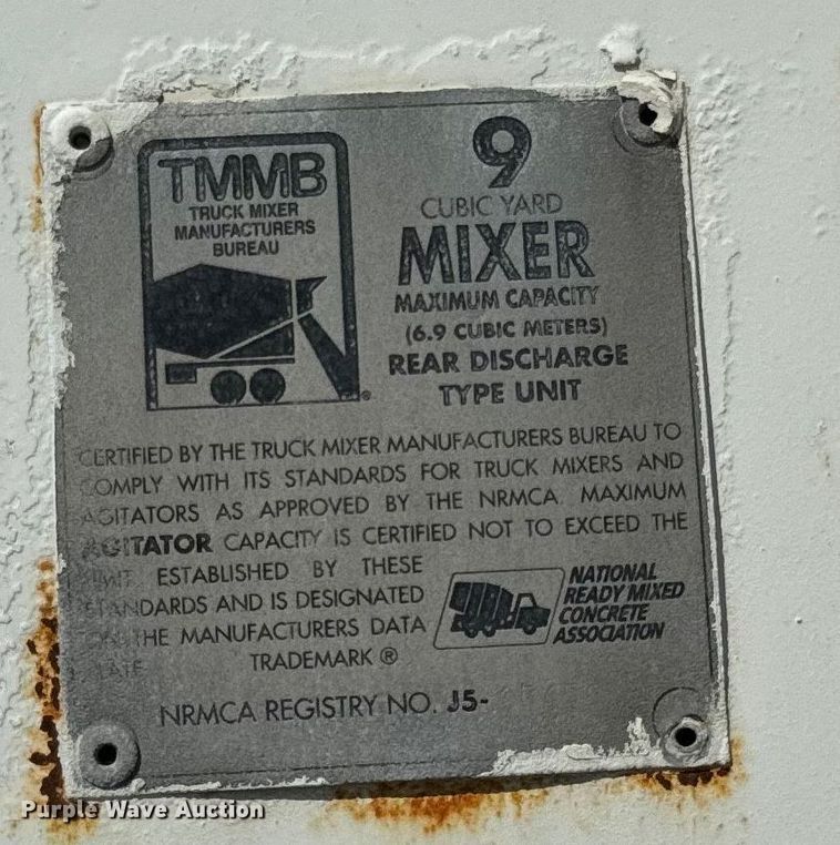 image for item OG9630 1998 Ford  LT8500 ready mix truck