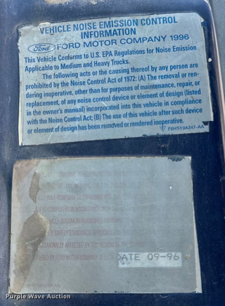 image for item OG9631 1997 Ford  LT8000 ready mix truck