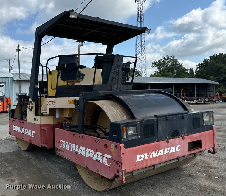 image for item OG9634 2003 Dynapac  CC722 double drum vibratory roller