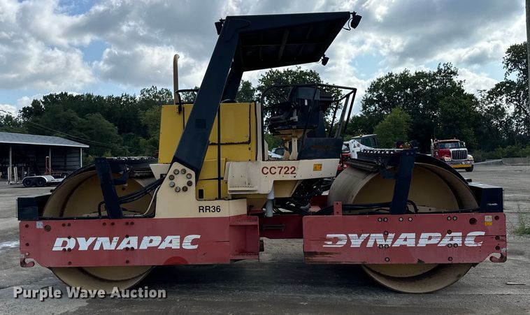 image for item OG9634 2003 Dynapac  CC722 double drum vibratory roller