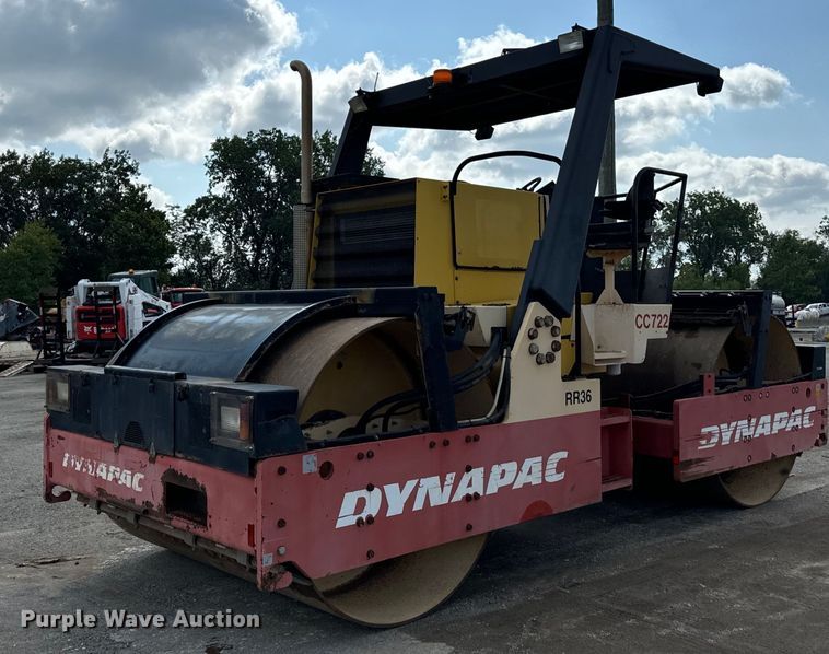 image for item OG9634 2003 Dynapac  CC722 double drum vibratory roller