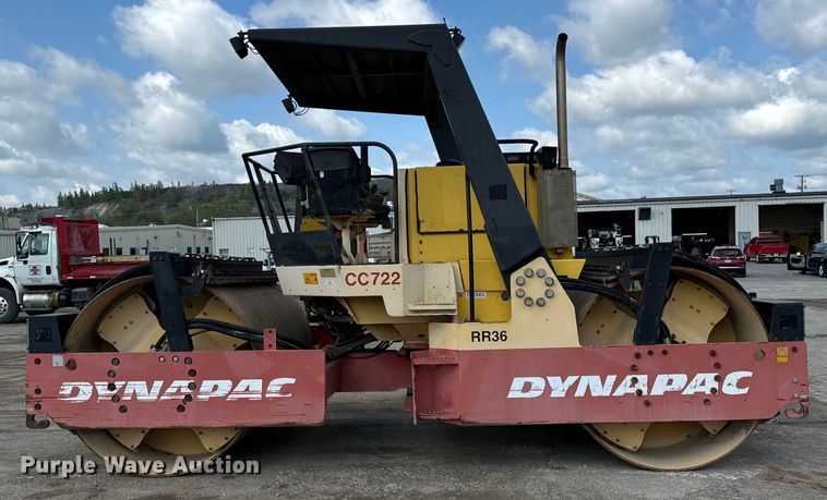 image for item OG9634 2003 Dynapac  CC722 double drum vibratory roller