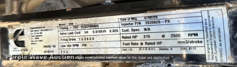 image for item OG9634 2003 Dynapac  CC722 double drum vibratory roller
