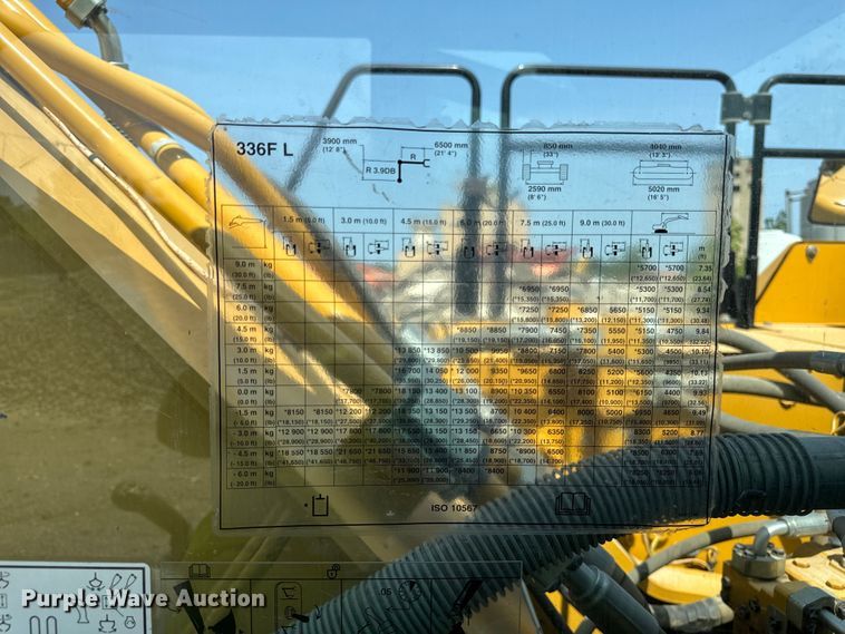 image for item OG9640 2015 Caterpillar  336FL excavator