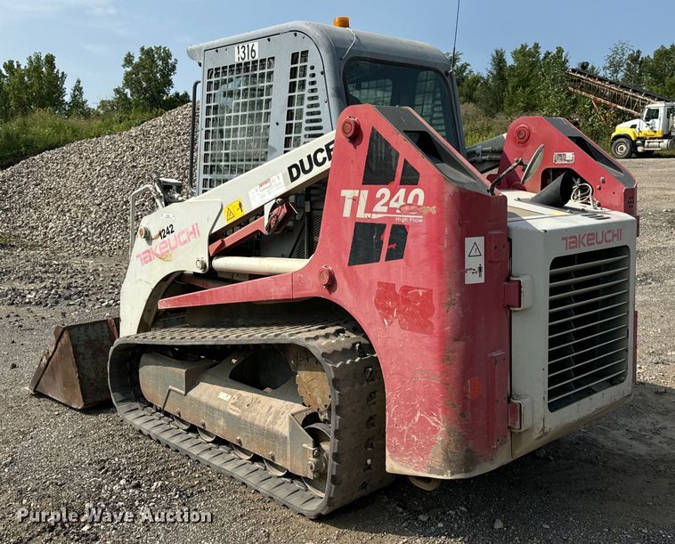image for item OG9642 2011 Takeuchi TL240 tracked skid steer loader