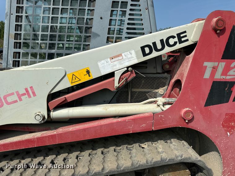 image for item OG9642 2011 Takeuchi TL240 tracked skid steer loader
