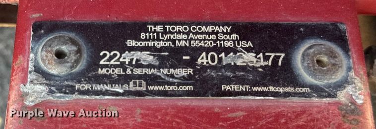image for item OG9651 2017 Toro  Dingo TX427 compact utility loader