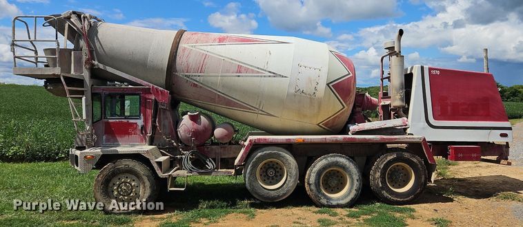 image for item OJ9807 2004 Terex Advance ready mix truck