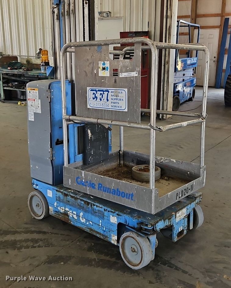 image for item OJ9819 Genie Runabout vertical lift
