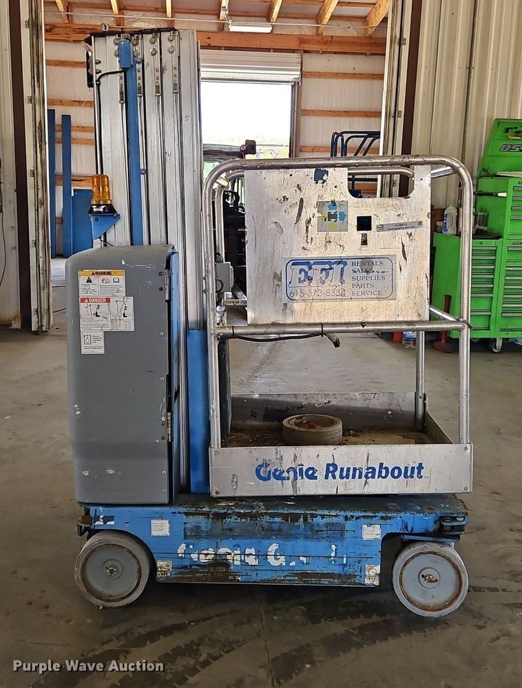 image for item OJ9819 Genie Runabout vertical lift