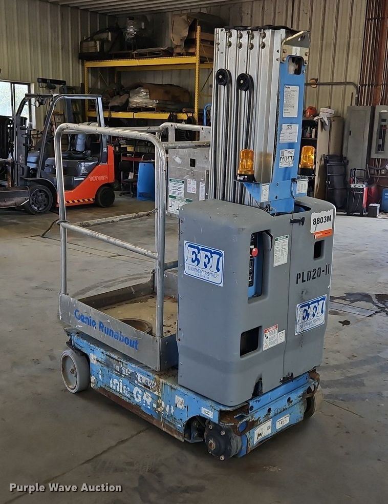 image for item OJ9819 Genie Runabout vertical lift