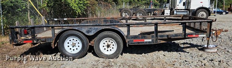 image for item OK9943 2009 Top Hat utility trailer