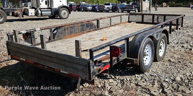 image for item OK9943 2009 Top Hat utility trailer