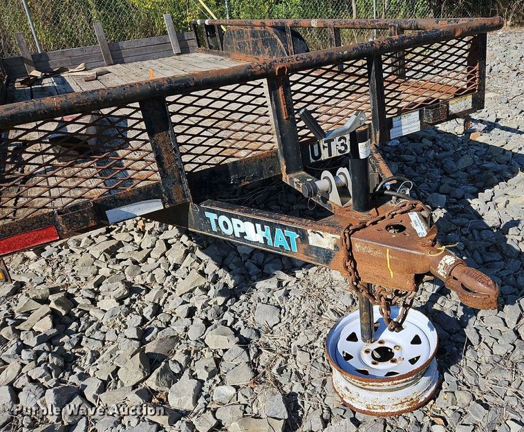 image for item OK9943 2009 Top Hat utility trailer