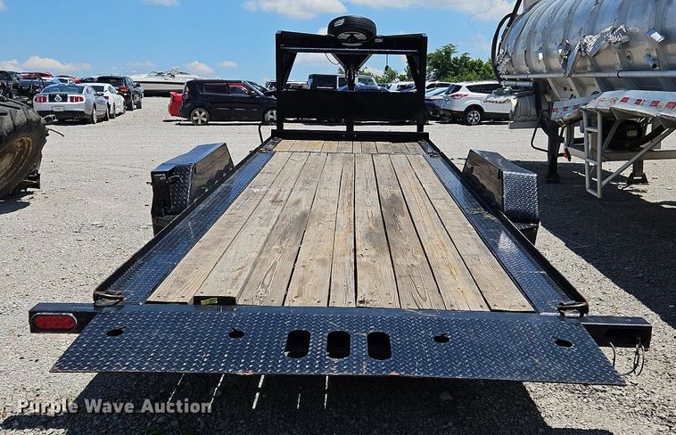 image for item OK9978 2022 Anderson  GPTI7208TC tilt deck equipment trailer