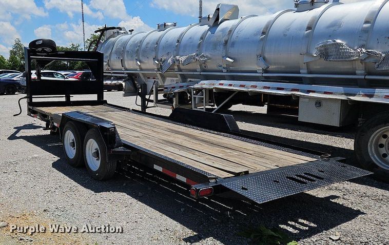 image for item OK9978 2022 Anderson  GPTI7208TC tilt deck equipment trailer