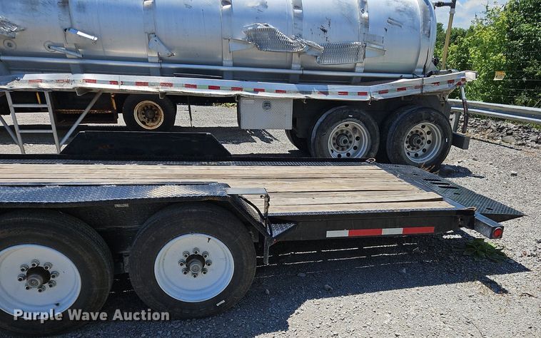 image for item OK9978 2022 Anderson  GPTI7208TC tilt deck equipment trailer
