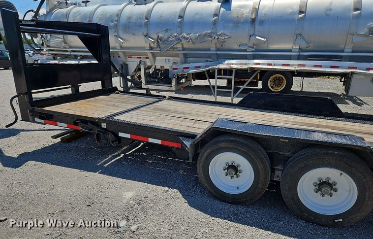 image for item OK9978 2022 Anderson  GPTI7208TC tilt deck equipment trailer
