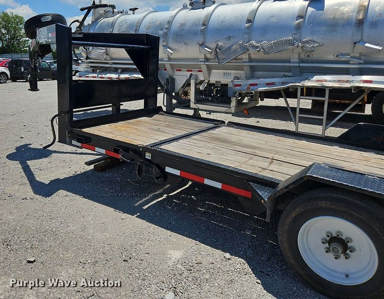 image for item OK9978 2022 Anderson  GPTI7208TC tilt deck equipment trailer