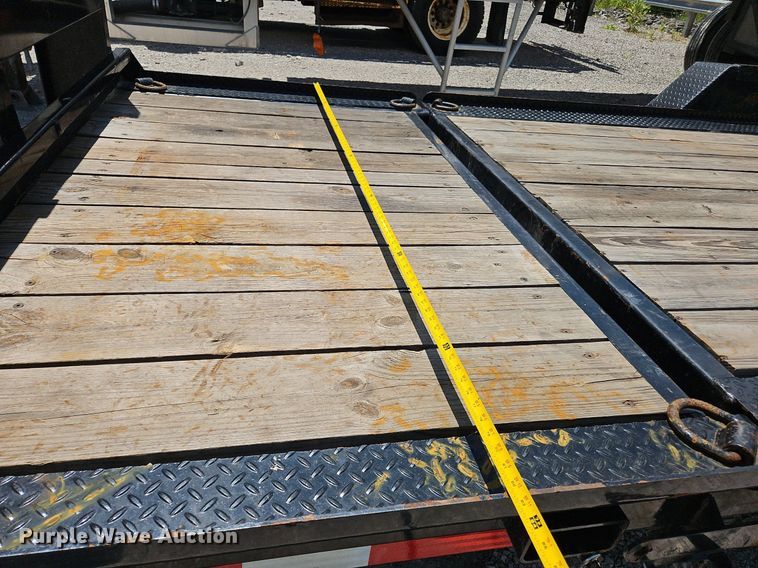 image for item OK9978 2022 Anderson  GPTI7208TC tilt deck equipment trailer