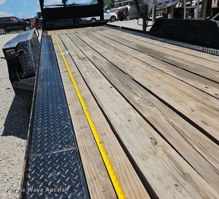 image for item OK9978 2022 Anderson  GPTI7208TC tilt deck equipment trailer