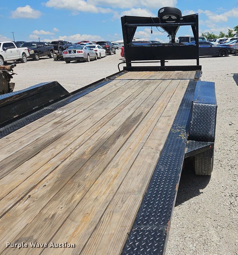 image for item OK9978 2022 Anderson  GPTI7208TC tilt deck equipment trailer