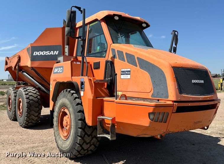 image for item OM9566 2013 Doosan DA30 haul truck