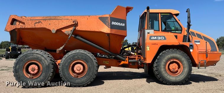image for item OM9566 2013 Doosan DA30 haul truck