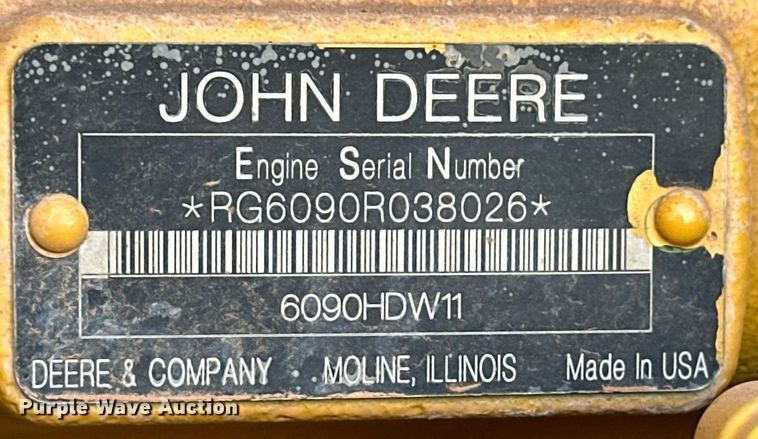 image for item OM9612 2013 John Deere 772GP motor grader