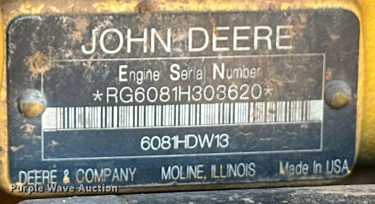 image for item OM9613 2009 John Deere 772D motor grader