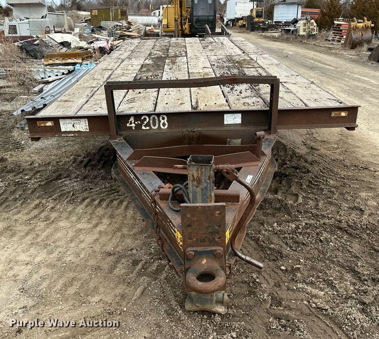 image for item OM9847 1989 CZ Engineering CZ18KT   equipment trailer