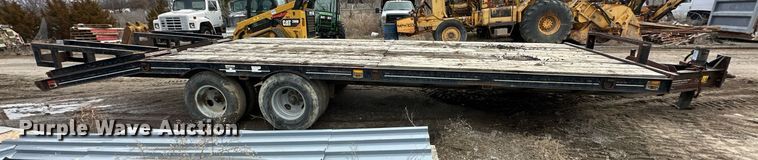 image for item OM9847 1989 CZ Engineering CZ18KT   equipment trailer