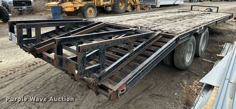 image for item OM9847 1989 CZ Engineering CZ18KT   equipment trailer