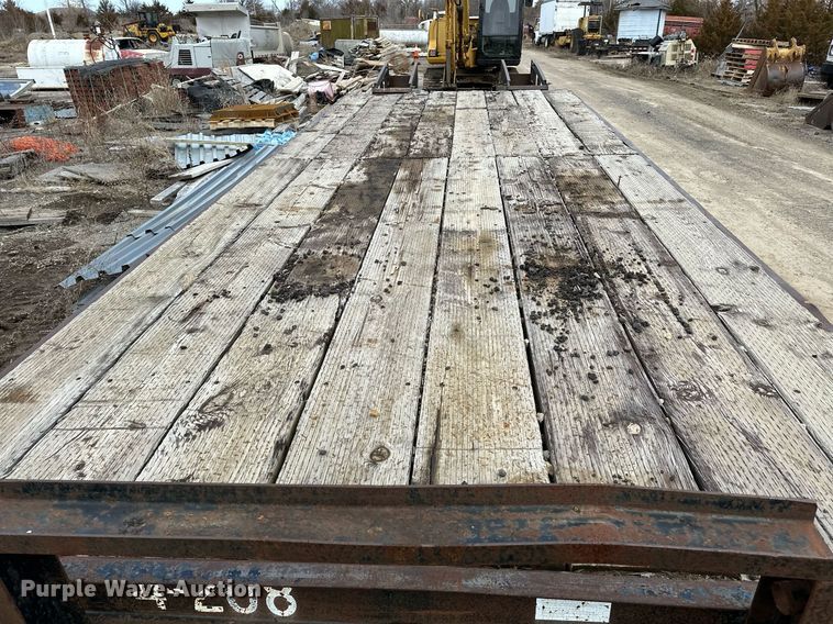 image for item OM9847 1989 CZ Engineering CZ18KT   equipment trailer