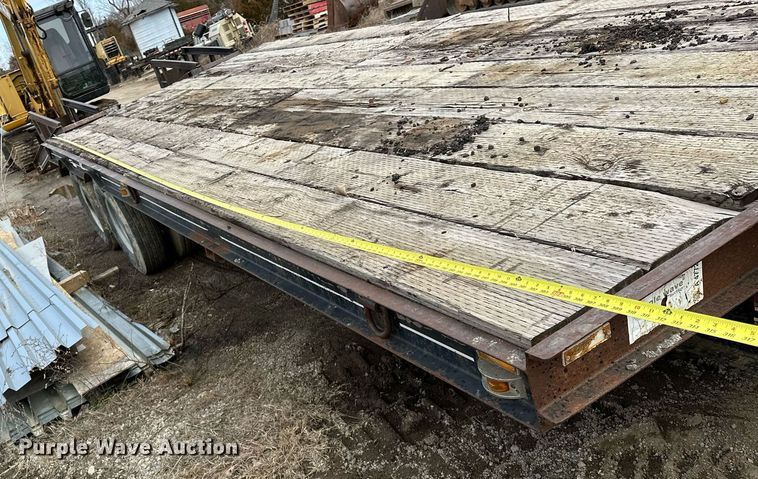 image for item OM9847 1989 CZ Engineering CZ18KT   equipment trailer