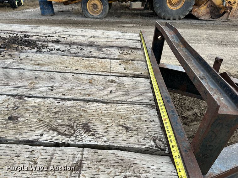 image for item OM9847 1989 CZ Engineering CZ18KT   equipment trailer